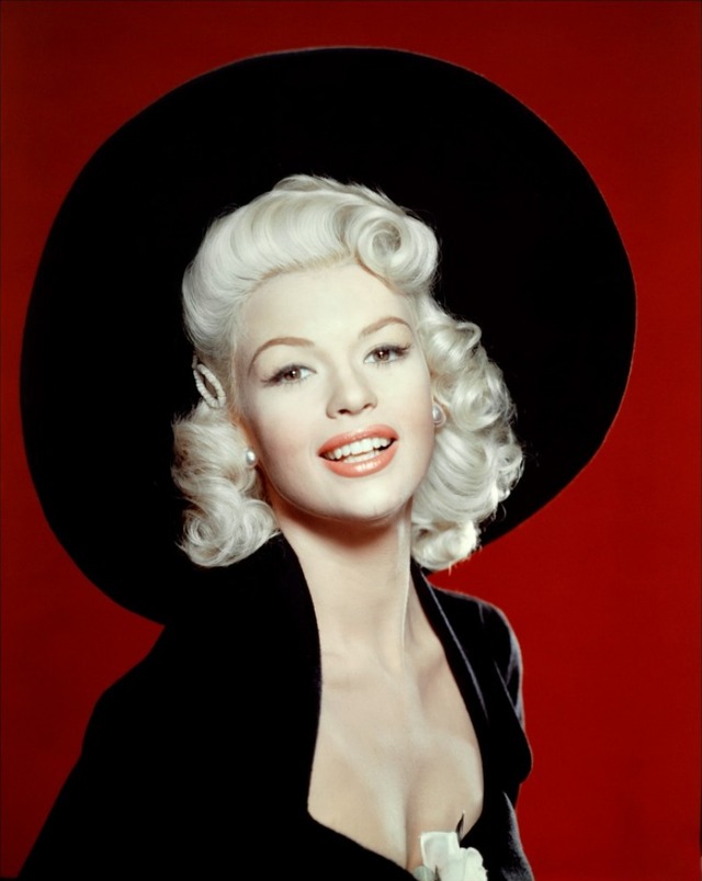 she was a blonde bombshell of the 1950s known for films like the girl cant help it do you know who she is 2knn